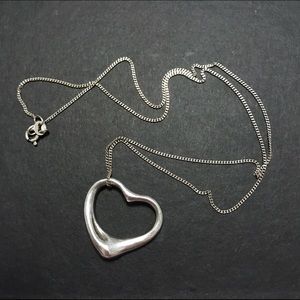 Tiffany&Co Open Heart Necklace