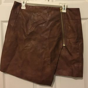 Pleather Skirt