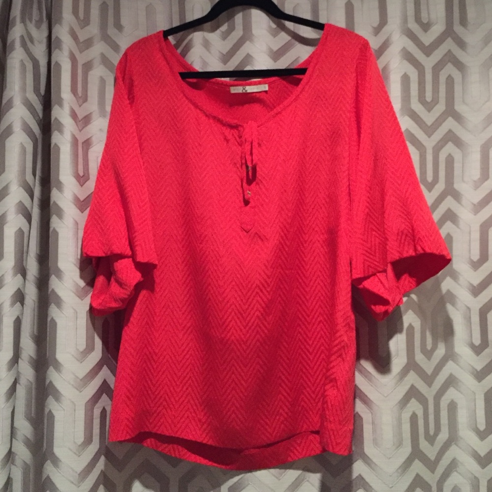 Mike & Chris Silk Blouse. Lightly worn!