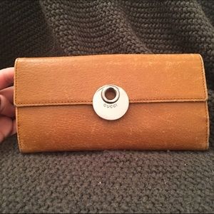 Genuine Gucci leather wallet