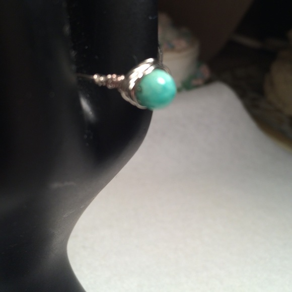 🔴 GENUINE AQUA AURA CRYSTAL QUARTZ RING - Picture 5 of 5