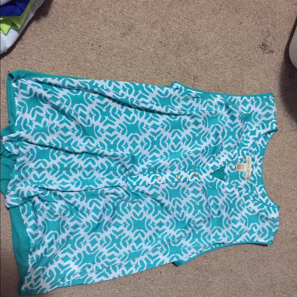 Hanna and Gracie tank top