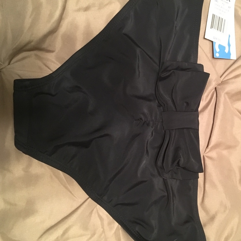 Black bikini bottoms from Kohl's