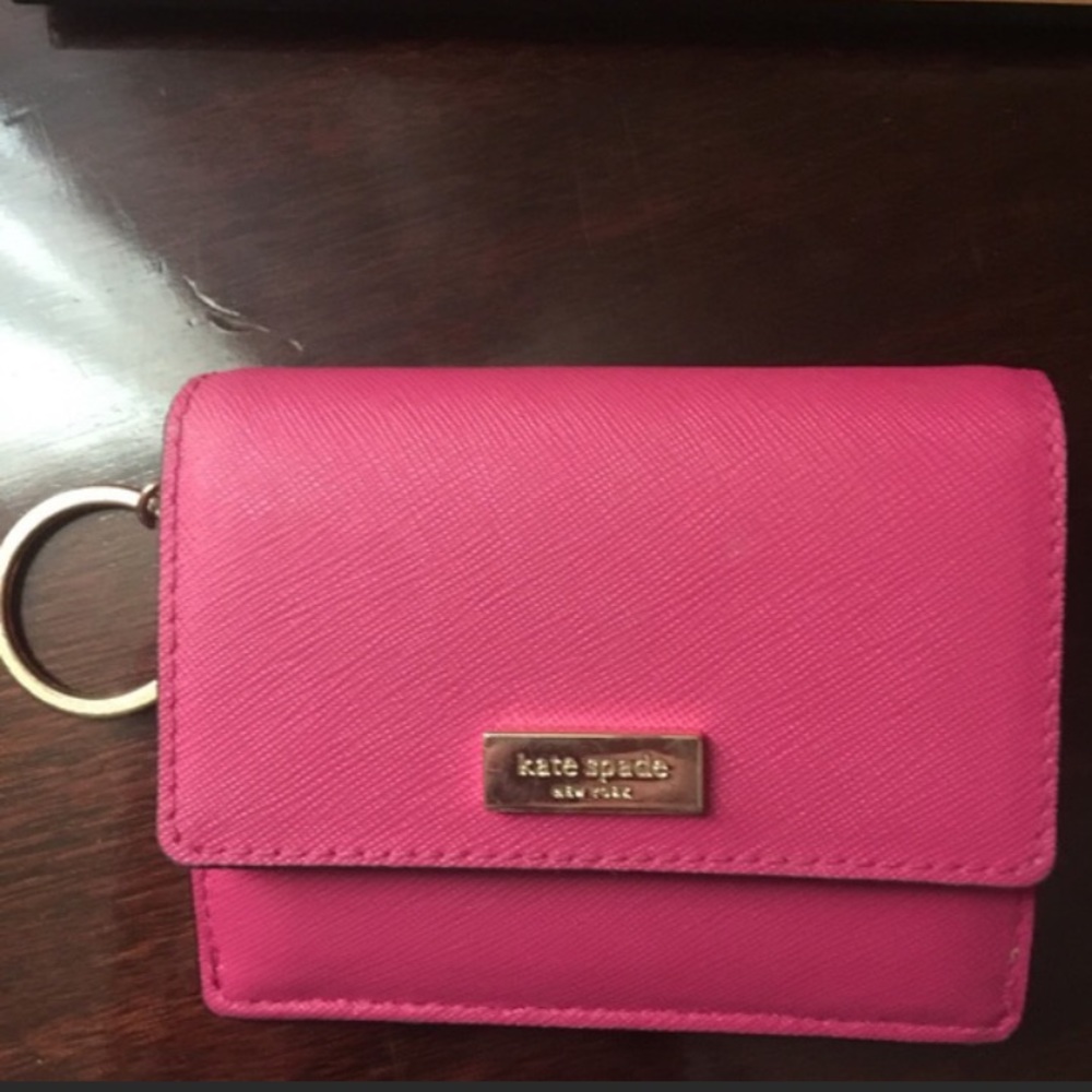 Kate spade keychain wallet