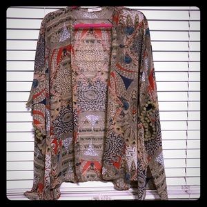🚫🚫SOLD Lightweight kimono toP Sz XL 14/16 🚫🚫