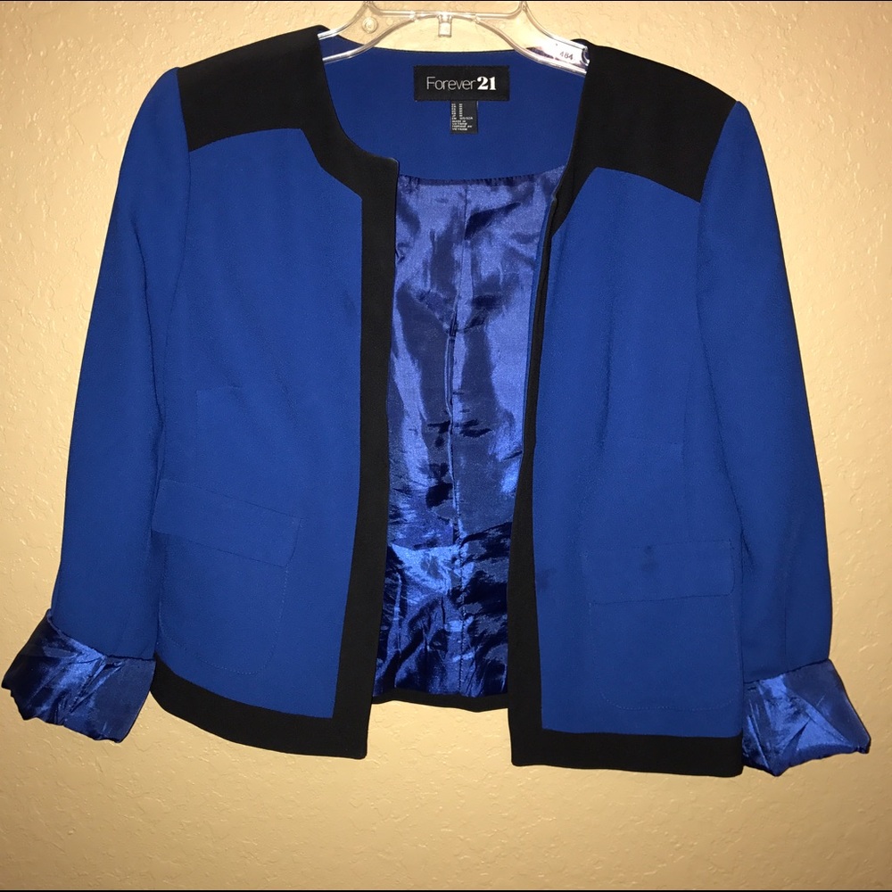 Forever 21 Royal Blue Blazer