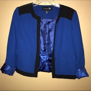 Forever 21 Royal Blue Blazer
