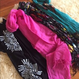Madewell, Target, Old Navy Bundle of Scarves