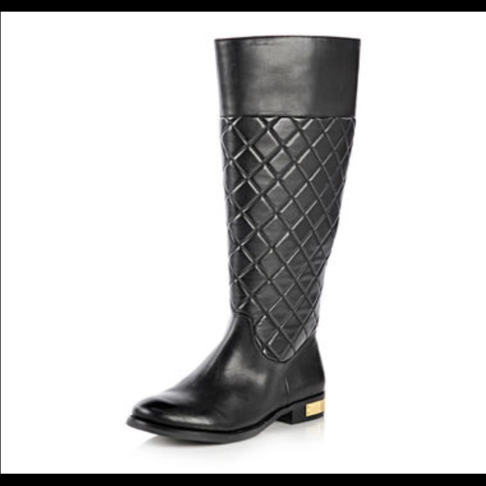 Vince Camuto Quilted Riding Boots