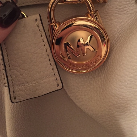 Large off white michael kors bag - Picture 2 of 4