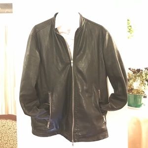 Theory Leather jacket Real sheep leather.