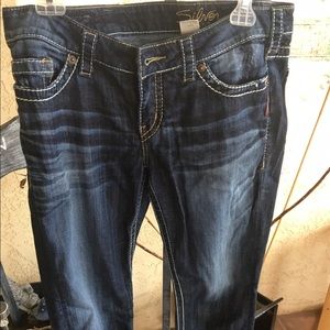 Silver jeans