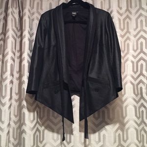 EDUN Tuxedo Blazer with silk trim
