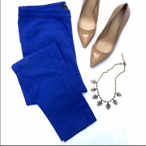 👖 cobalt blue skinny pants