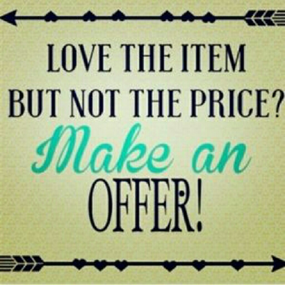 Make me an offer 😚 Reasonable offers please