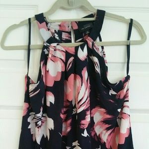 The Limited flower halter top