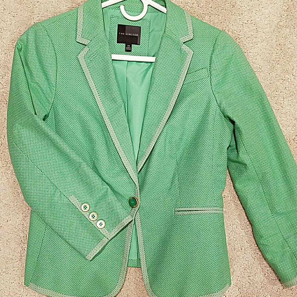Limited green blazer
