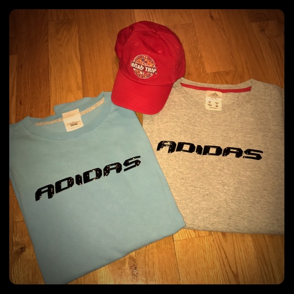 Adidas Other - Adidas shirts and hat bundle