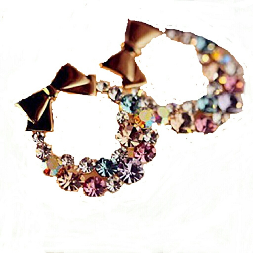 Christmas wreath studs