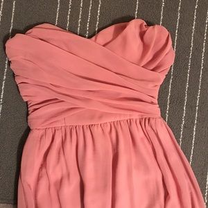 LuLus royal engagement strapless dress
