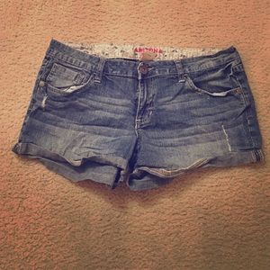 Jean shorts