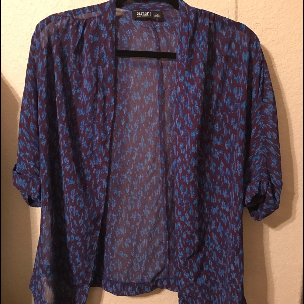 Kimono type top.