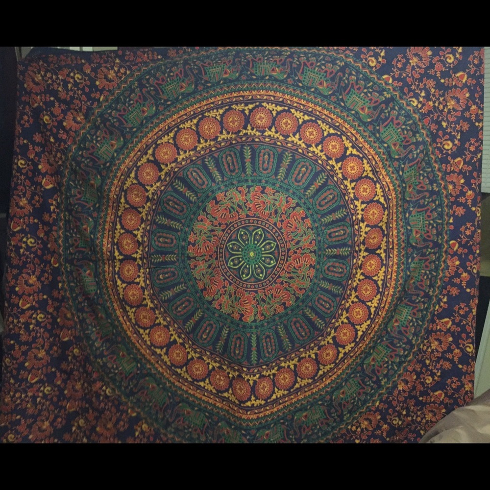 Multicolored tapestry