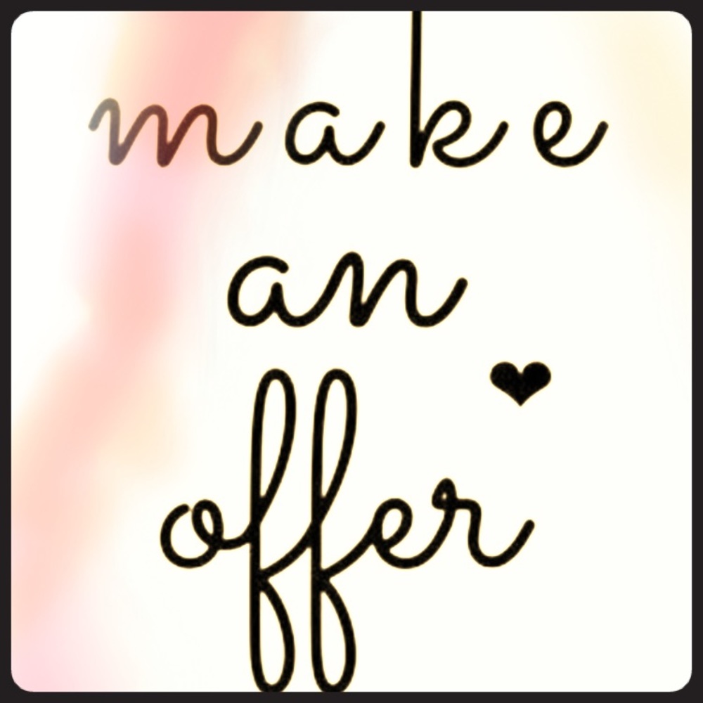 Make me an offer 😊