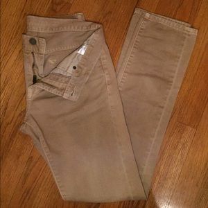 American Eagle Outfitters Men's Tan Skinny Jeans