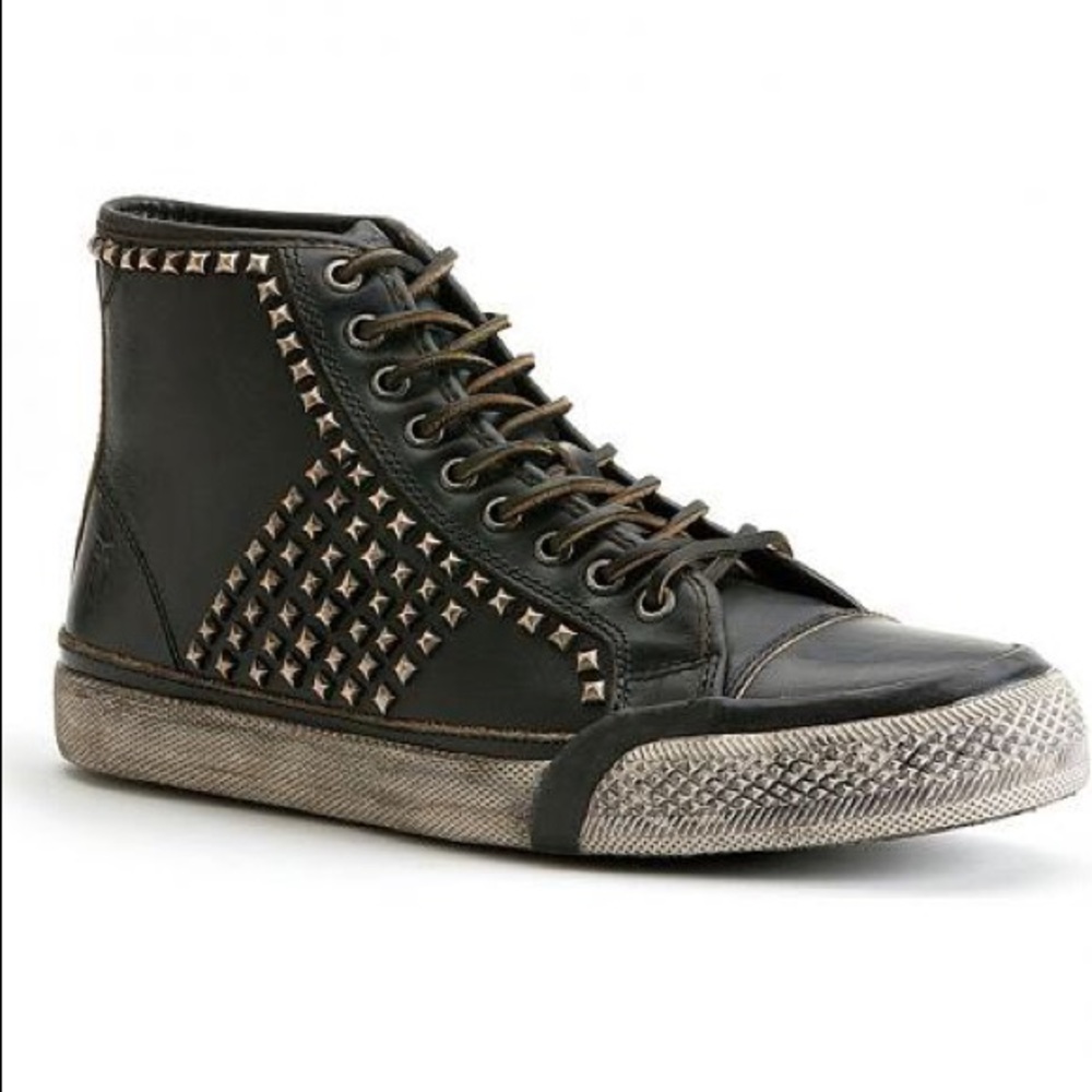Frye Greene Studded High Top Sneakers