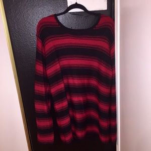 Mens Striped Sweater