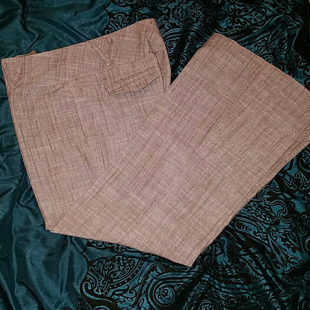 Brown Wide Leg Pants