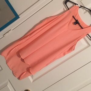 Salmon colored blouse