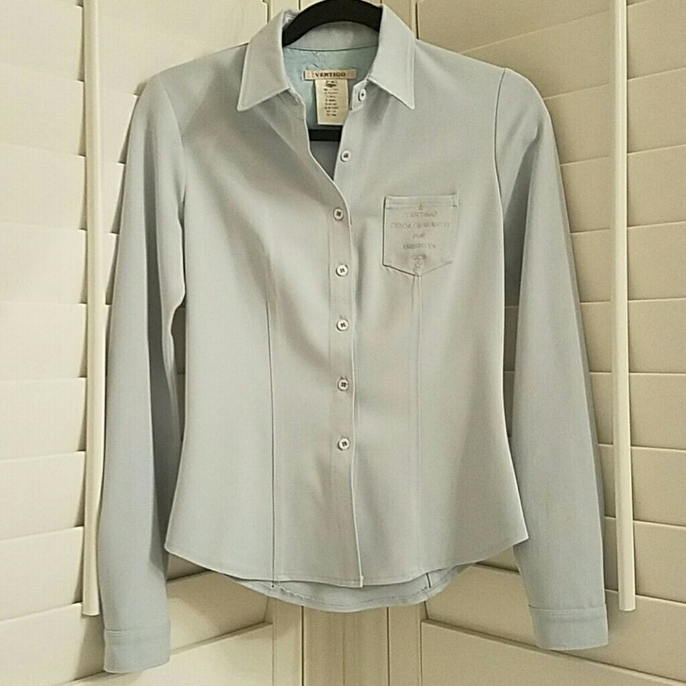 LAST CHANCE: Vertigo Paris Fitted Long Sleeve Top