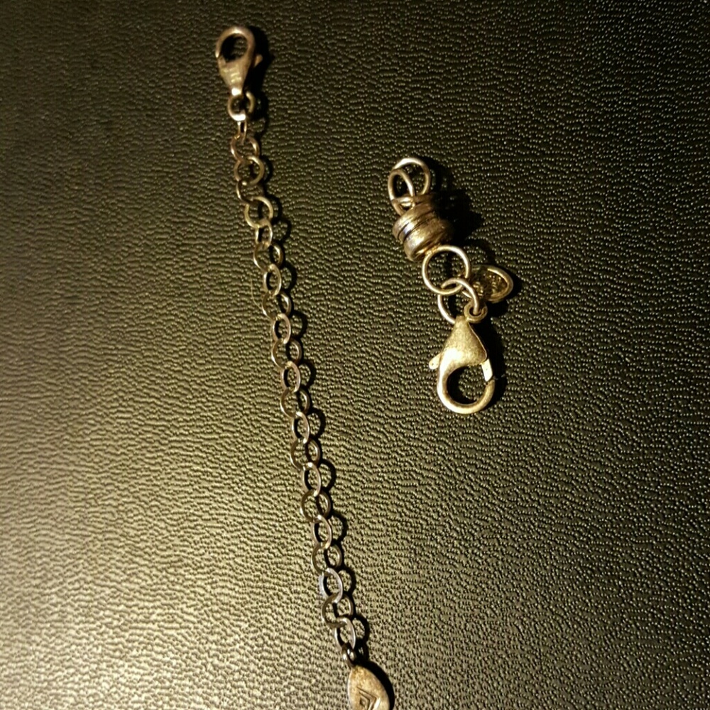 Silpada extender and magnetic clasp