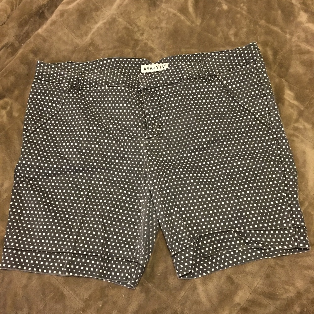 Polka dot shorts by Ava & Viv
