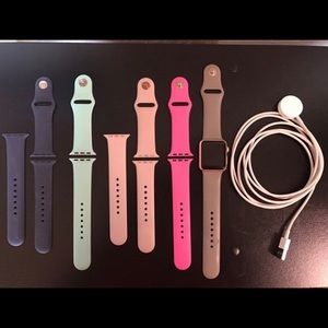 38mm Rose Gold Apple Watch