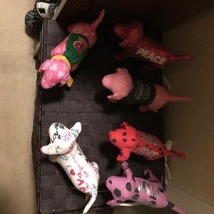 Vintage pink Dogs Bundle 6 included