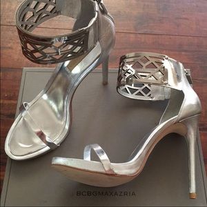 BCBGMAXAZRIA Estie Sliver Heel