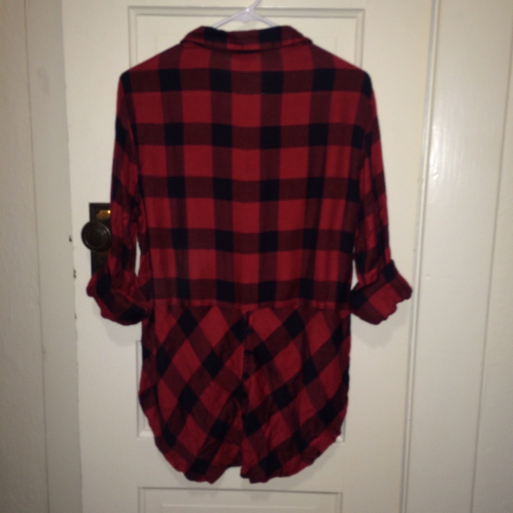 Ultra soft unique tailored back Lucky Bnd. Flannel
