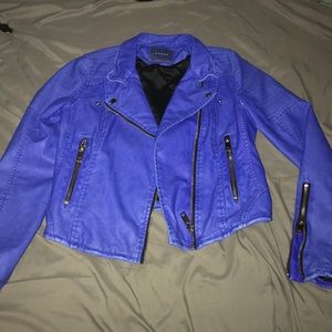 Blank NYC vegan leather jacket