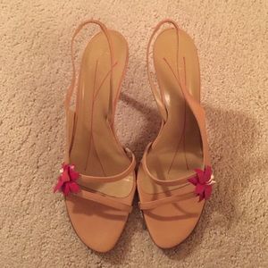 Kate spade tan heels