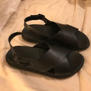 Urban Outfitters Black Sandals