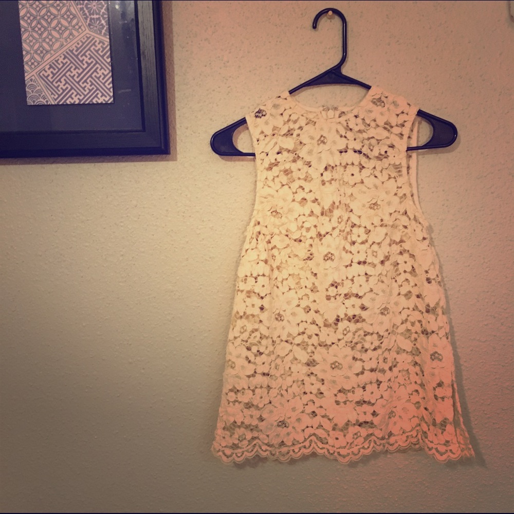 TOPSHOP lace top