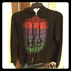 Torrid All You Need is Love Zip Hoodie