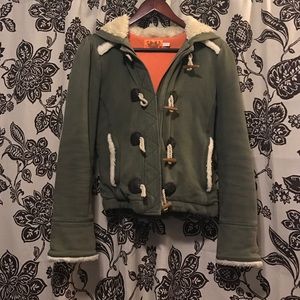 Size small juicy couture jacket w/ fur