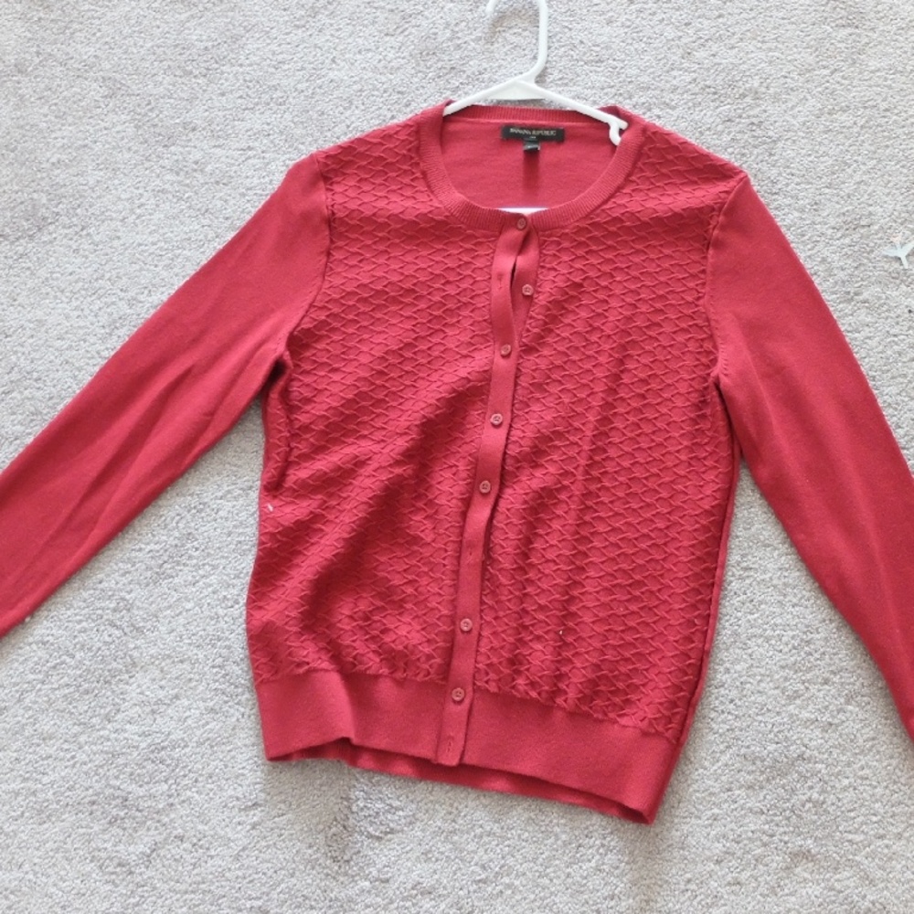 Banana Republic Cardigan - RED
