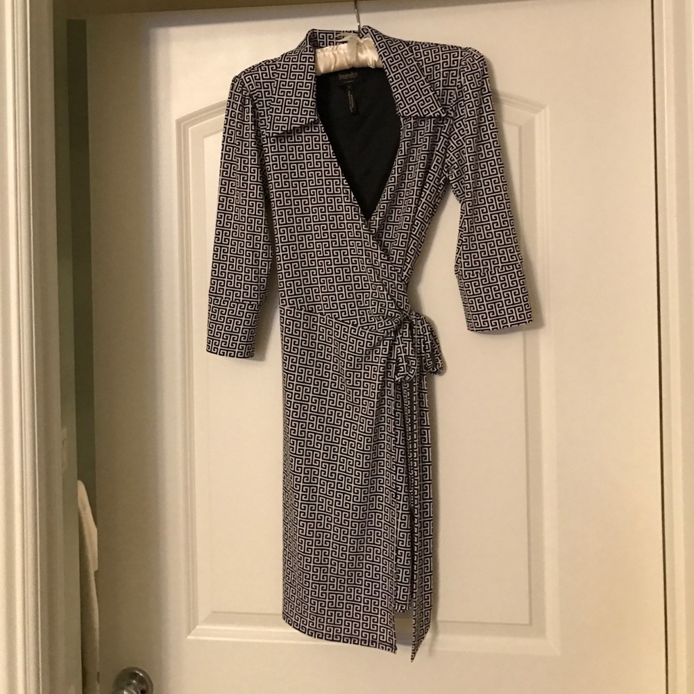 Laundry wrap dress