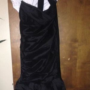 Black formal dress