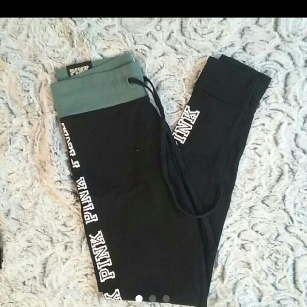 NWT Victoria's Secret pink leggings XS